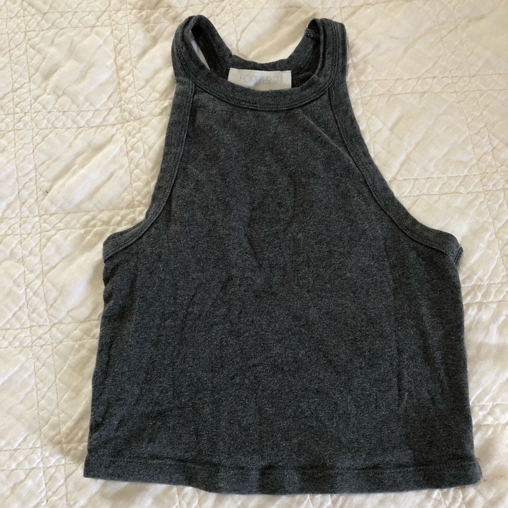 Grey tank top